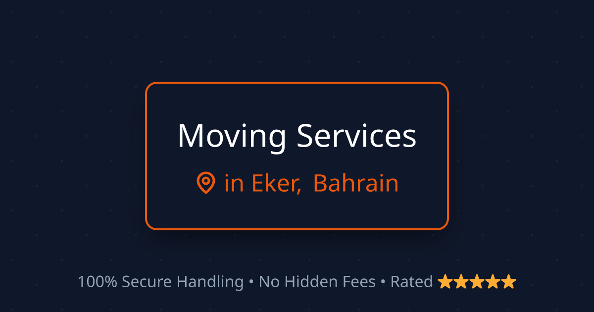 House Shifting in Eker