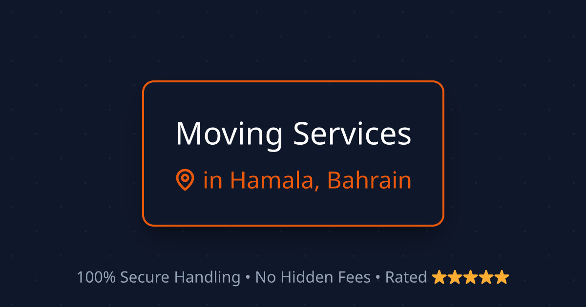 House Shifting in Hamala