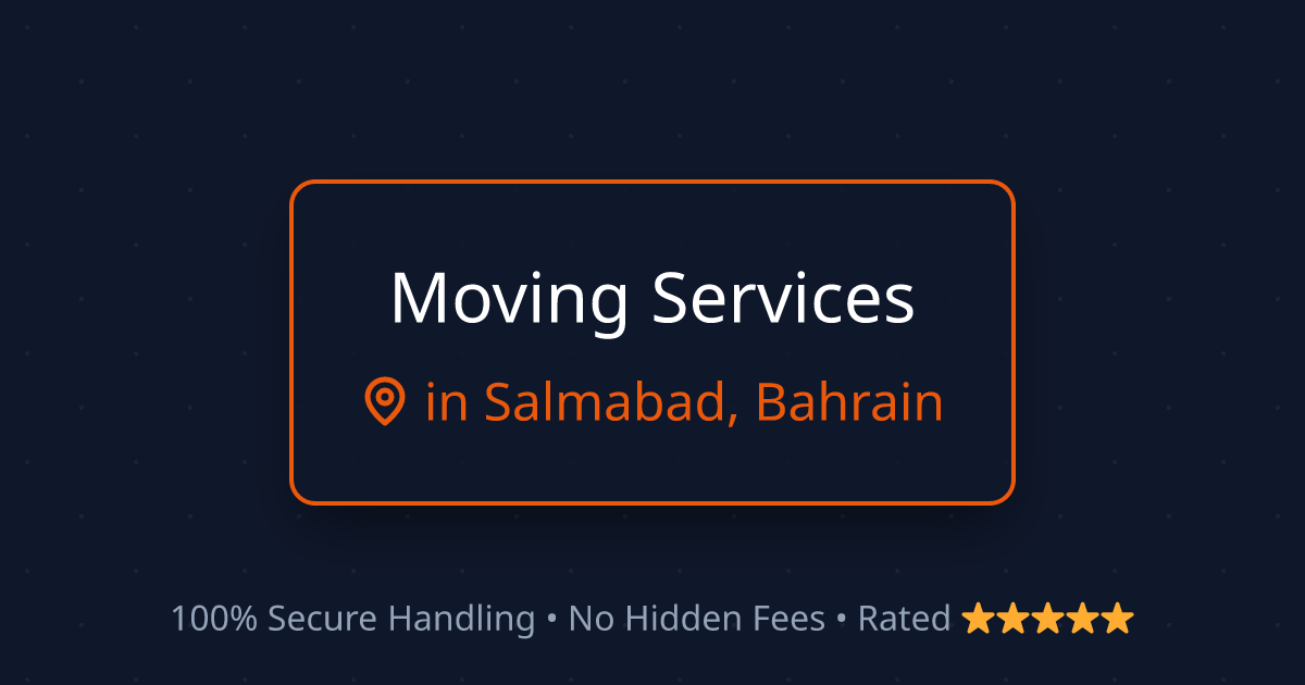 House Shifting in Salmabad